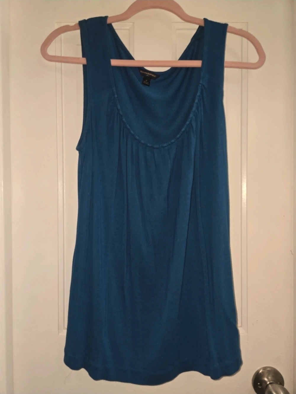 Banana Republic Teal Blue Scoop Neck Tank